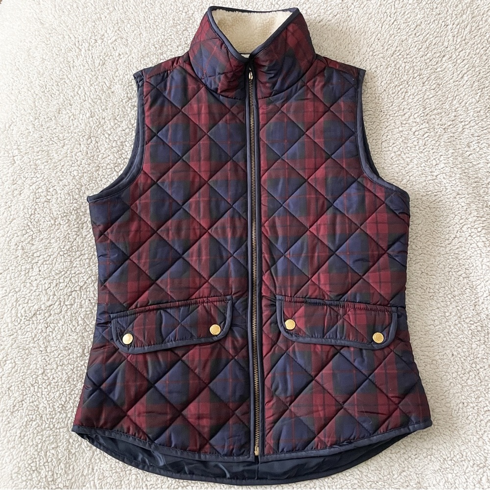 Plaid Vest